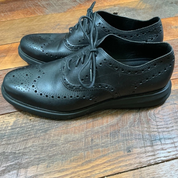 Cole Haan x Shoes for Crews ZeroGrand Wingtip Oxford Men’s 10.5M - Picture 5 of 11